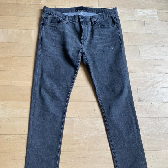 John Varvatos mens gray "wight" skinny jeans sz 32 - Picture 1 of 9